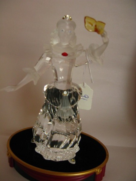 SWAROVSKI FIGURE, MASQUERADE "COLUMBINE": SWAROVSKI FIGURE, MASQUERADE "COLUMBINE". GOOD CONDITION
