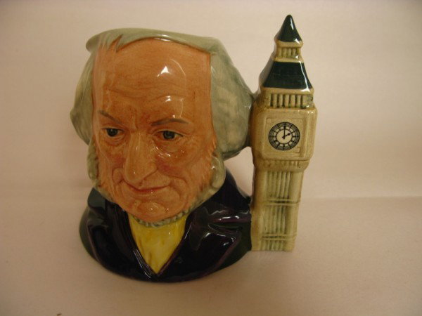 ROYAL DOULTON FIGURE: ROYAL DOULTON FIGURE, JOHN DOULTON. GOOD CONDITION
