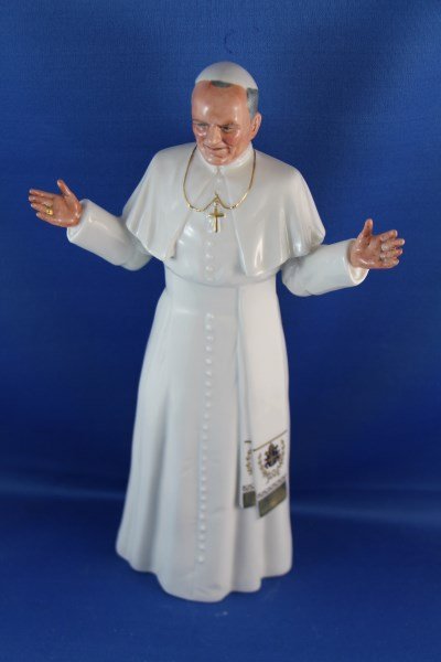 R.D. FIGURINE "HIS HOLINESS POPE JOHN PAUL II": "HIS HOLINESS POPE JOHN PAUL II" HN 2888
