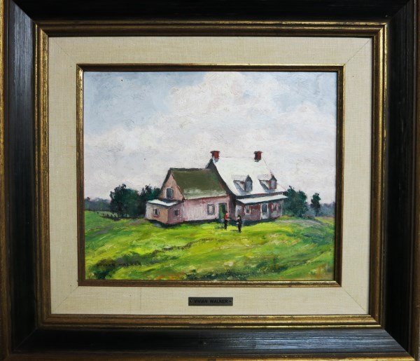 OIL ON BOARD - VIVIAN WALKER (1 of 3)