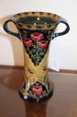 EARLY RARE FLORAL PANELS  MOORCROFT/MACINTYRE VASE