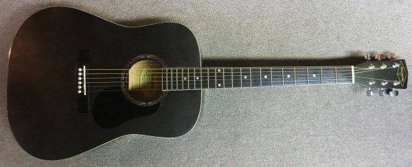 MIRABELLA CANADIAN ACOUSTIC GUITAR: NEW STRINGS VERY GOOD PLAYABILITY
