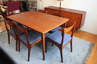 VINTAGE TEAK DINING ROOM SUITE