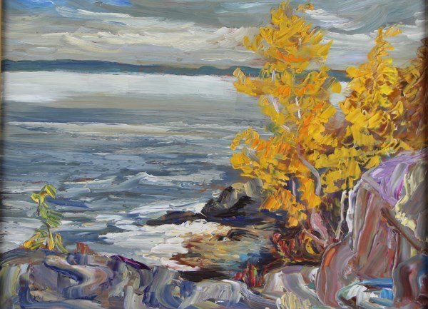 M. NEWTON - OIL ON CANVAS (1 of 4)