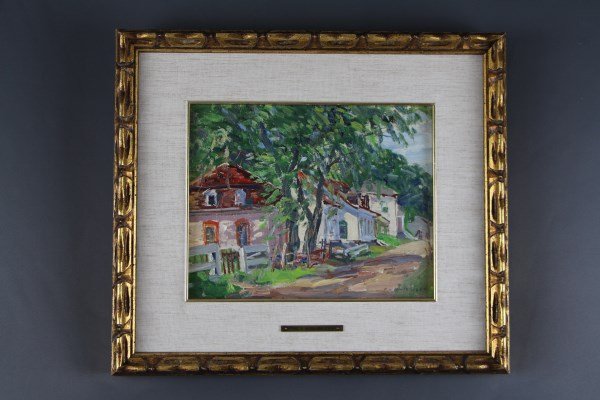 FRED WILLIAM HUTCHINSON R.C.A - OIL ON BOARD (1 of 5)