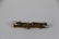 9K GOLD ENGLISH GEM STONE BROOCH