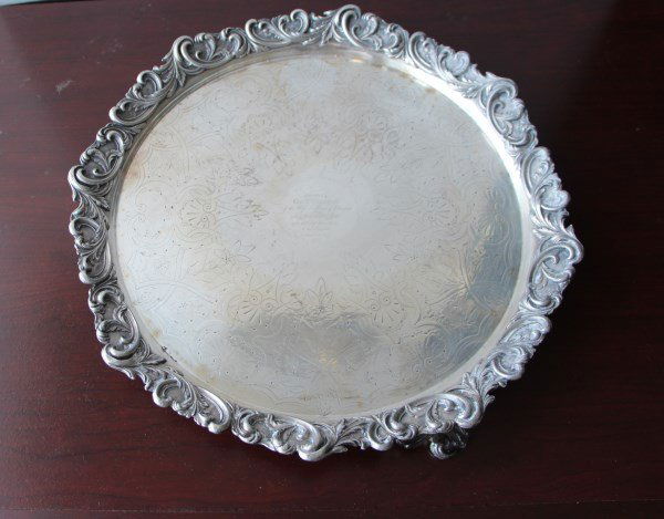 SILVER PRESENTATION TRAY (1 of 2)