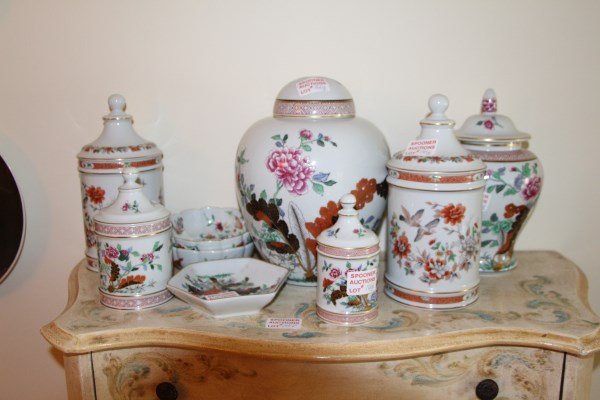 NINE PIECES VISTA  ALEGRE CHINA (1 of 1)