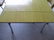 YELLOW FORMICA & CHROME TABLE + 4 CHAIRS & ROCKER - 5