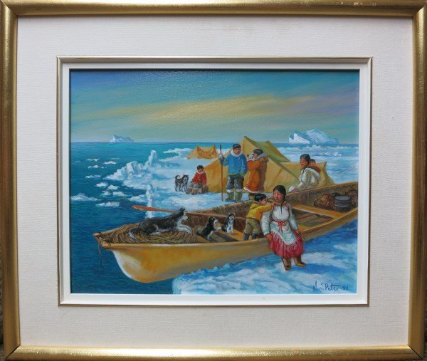 NORI PETER - OIL ON BOARD (1 of 3)