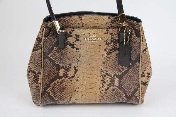 COACH LEATHER HANDBAG (1 of 3)