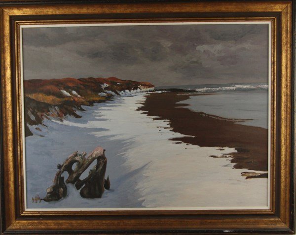 GABRIEL GELY - OIL ON BOARD (1 of 2)