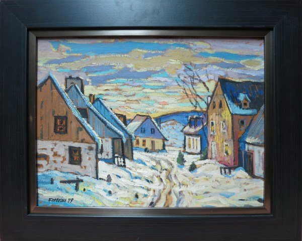 MARCEL FECTEAU - OIL ON BOARD (1 of 3)