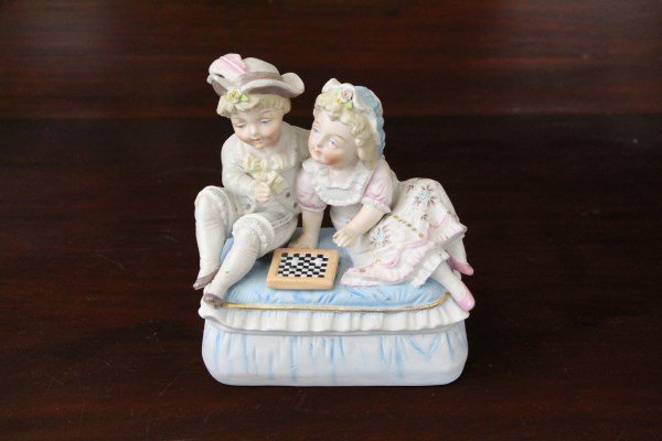 19TH CENTURY GERMAN BISQUE FIGURINE (1 of 3)