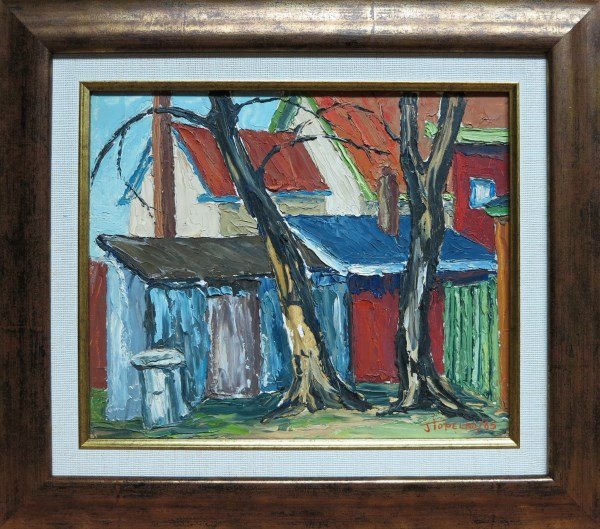 JOHN TOPELKO - OIL ON BOARD (1 of 3)