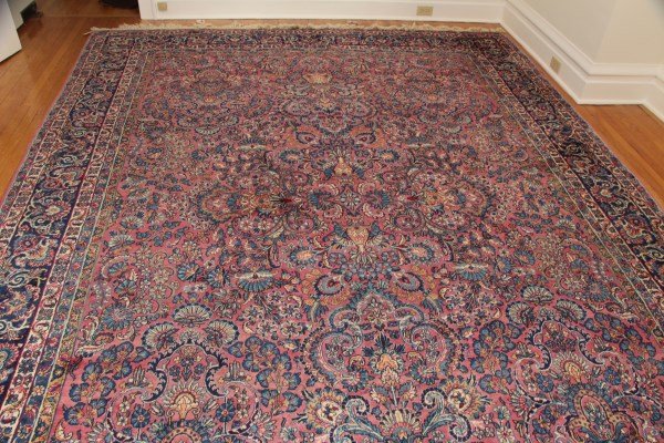 VINTAGE PERSIAN KERMAN CARPET (1 of 6)