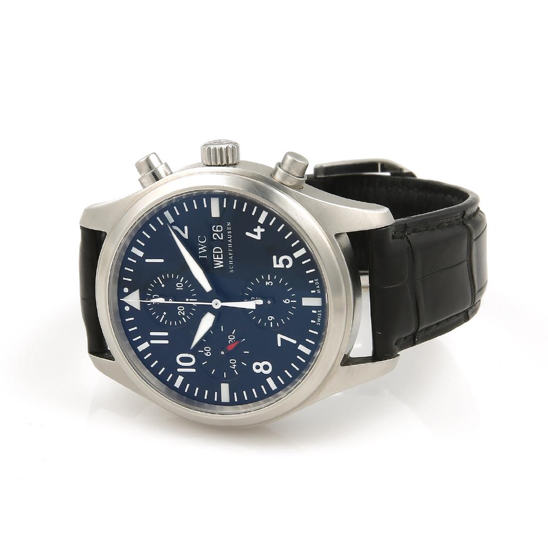IWC Pilot Chronograph Stainless Steel Watch (1 of 3)