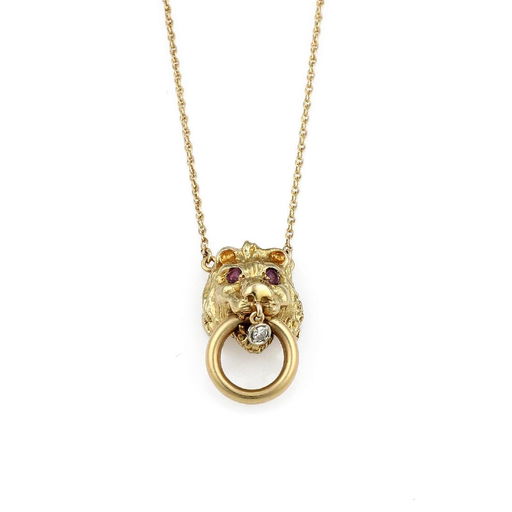 14k Yg Ruby Diamond Lions Head Door Knocker Pendant Feb 06 2019 Market Auctions Inc In Fl - 9ct Gold Two Tone Ruby Diamond Lion Pendant 14k Yg Ruby Diamond Lions Head Door Knocker Pendant Feb 06 2019 Market Auctions Inc In Fl - 9ct Gold Two Tone Ruby Diamond Lion Pendant