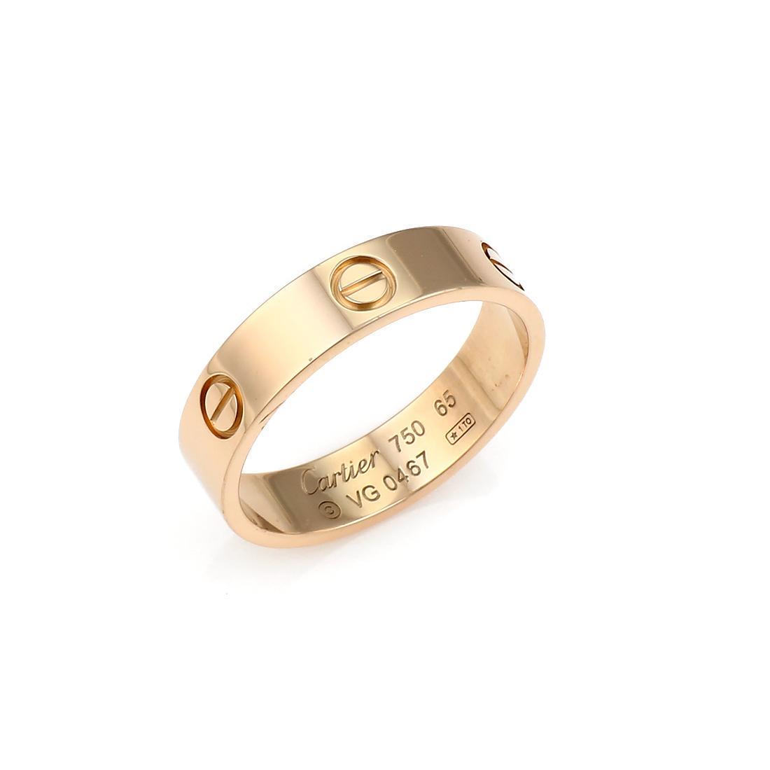 Sale > cartier 750 love ring 52833a price > in stock
