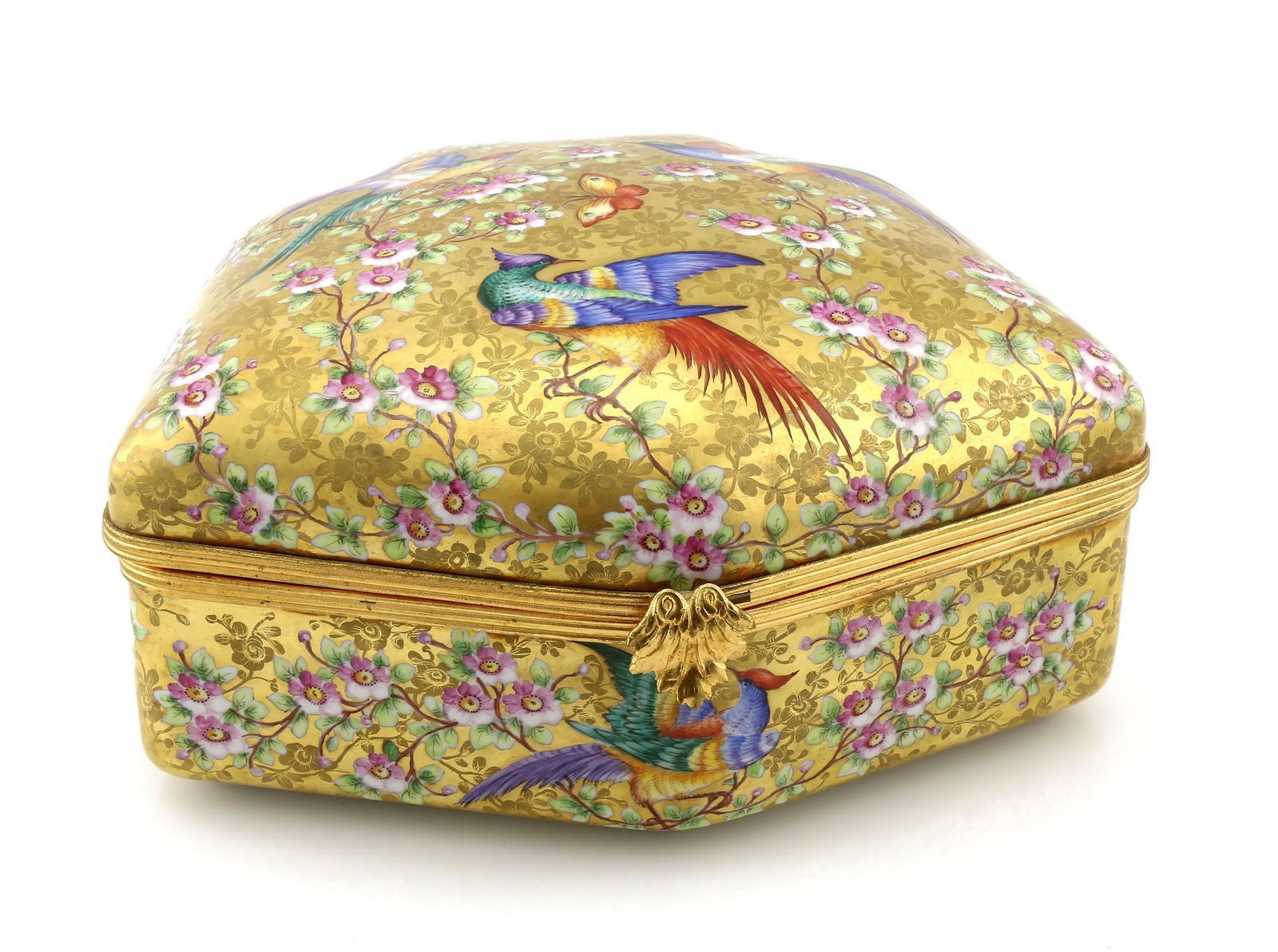 Le Tallec Paris France Hand Painted Porcelain Box (1 of 4)