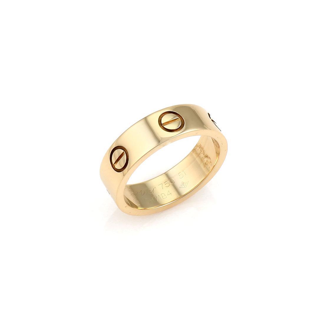 Catier Love Ring Rose Gold 5mm (1 of 3)
