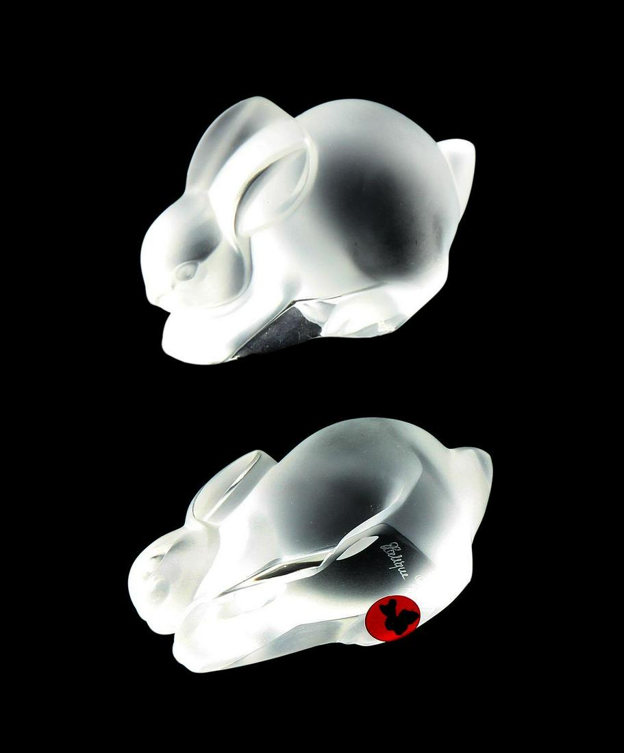 Lalique "Resting Rabbit" (1 of 1)