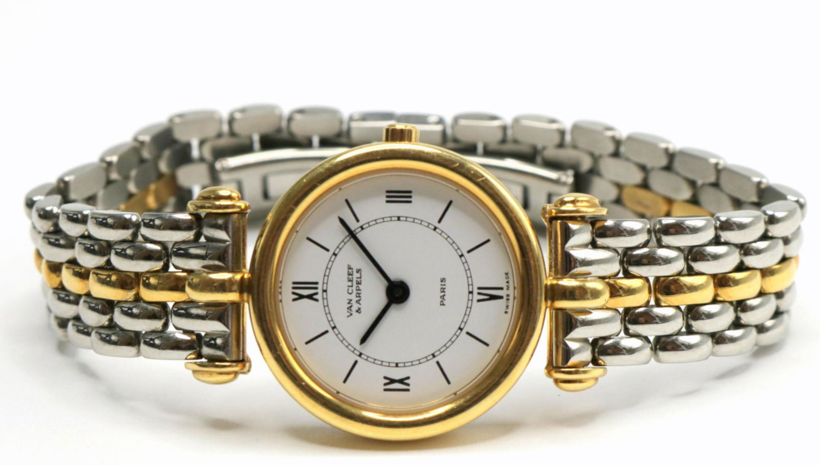 Van Cleef & Arpels 18Kt & Stainless Steel Watch (1 of 3)