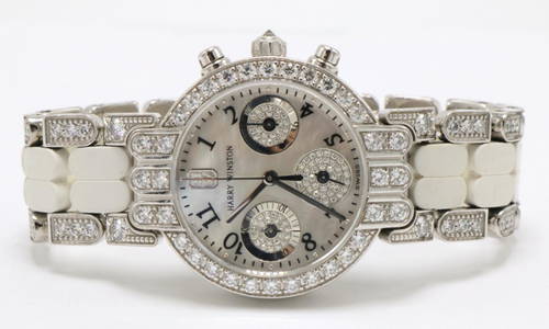 Harry Winston 18Kt Diamond Premier Watch