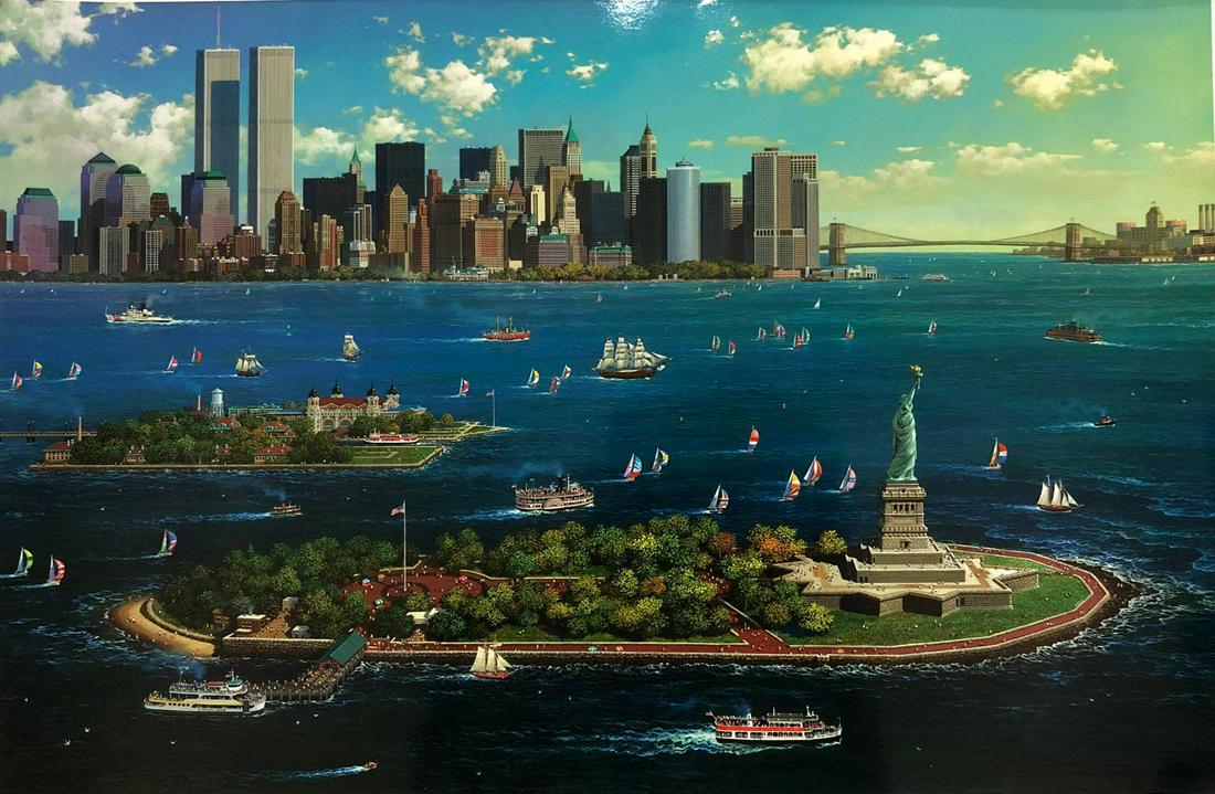 Alexander Chen New York Gateway Serigraph (1 of 3)