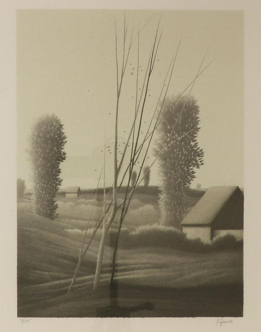 Robert Kipness (American, b.1931) Light Wind Lithograph (1 of 3)