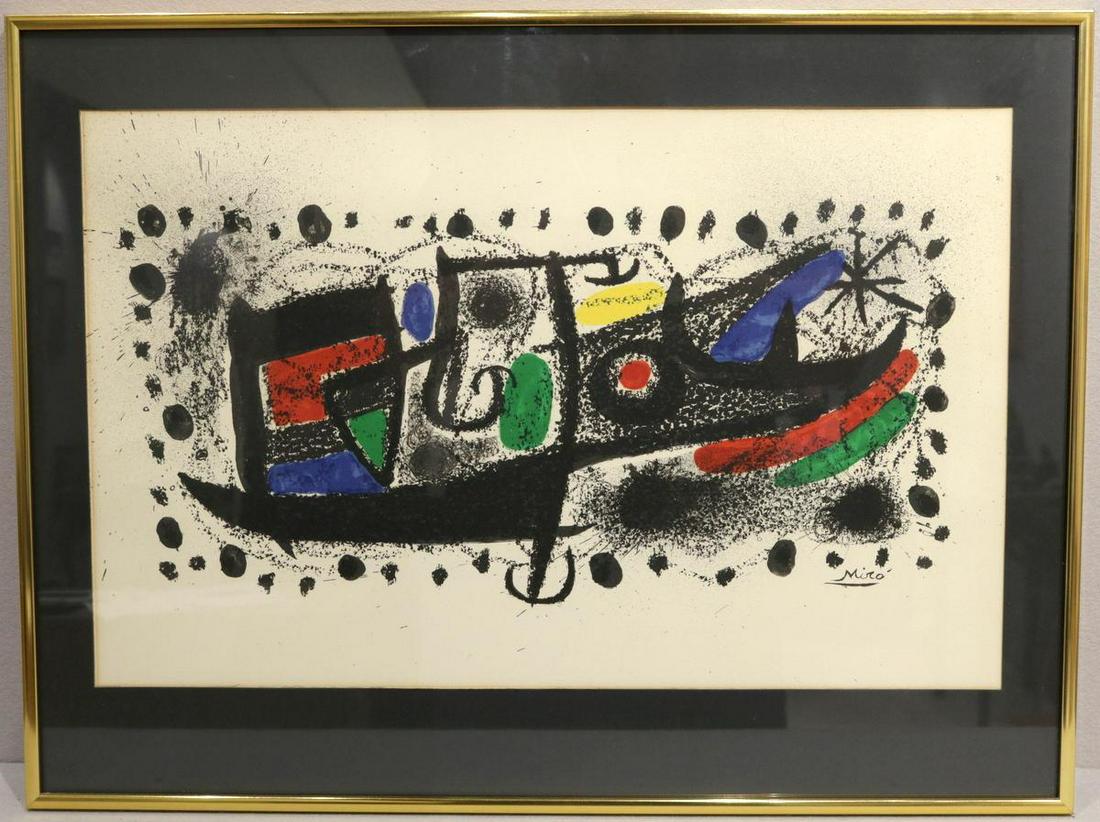 Joan Miro "Star Scene" Lithograph (1 of 4)
