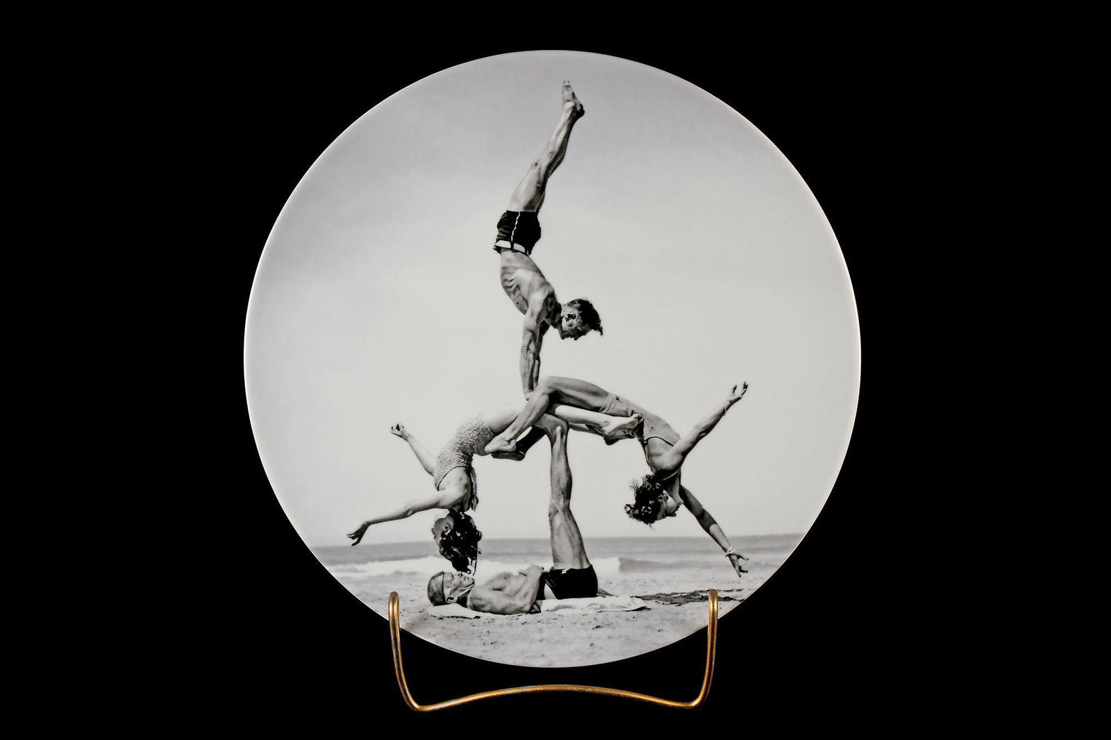 Estate Bernardaud Jeff Koons Collector Plate (1 of 2)