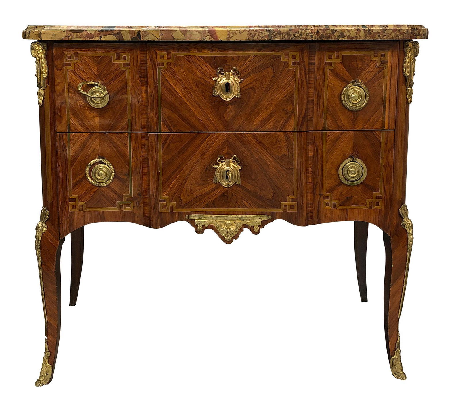 19th Century Commode with Marble top (1 of 4)