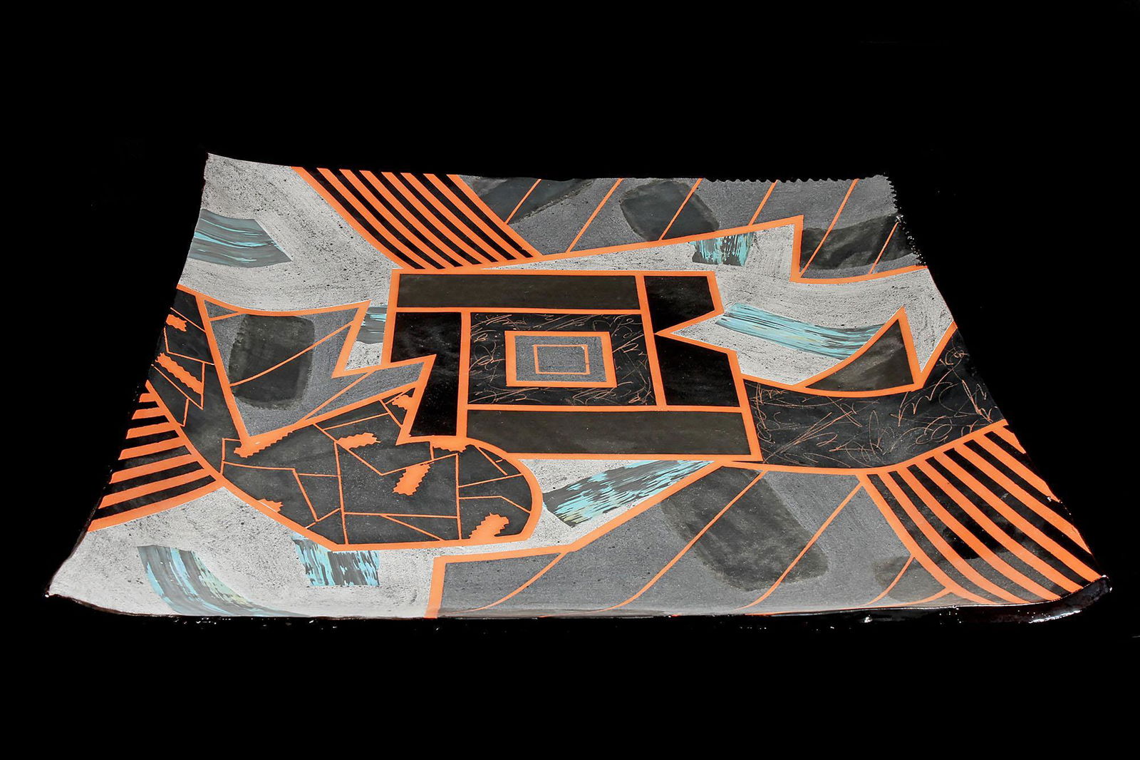 Large Ceramic Plate by Watral (1 of 2)