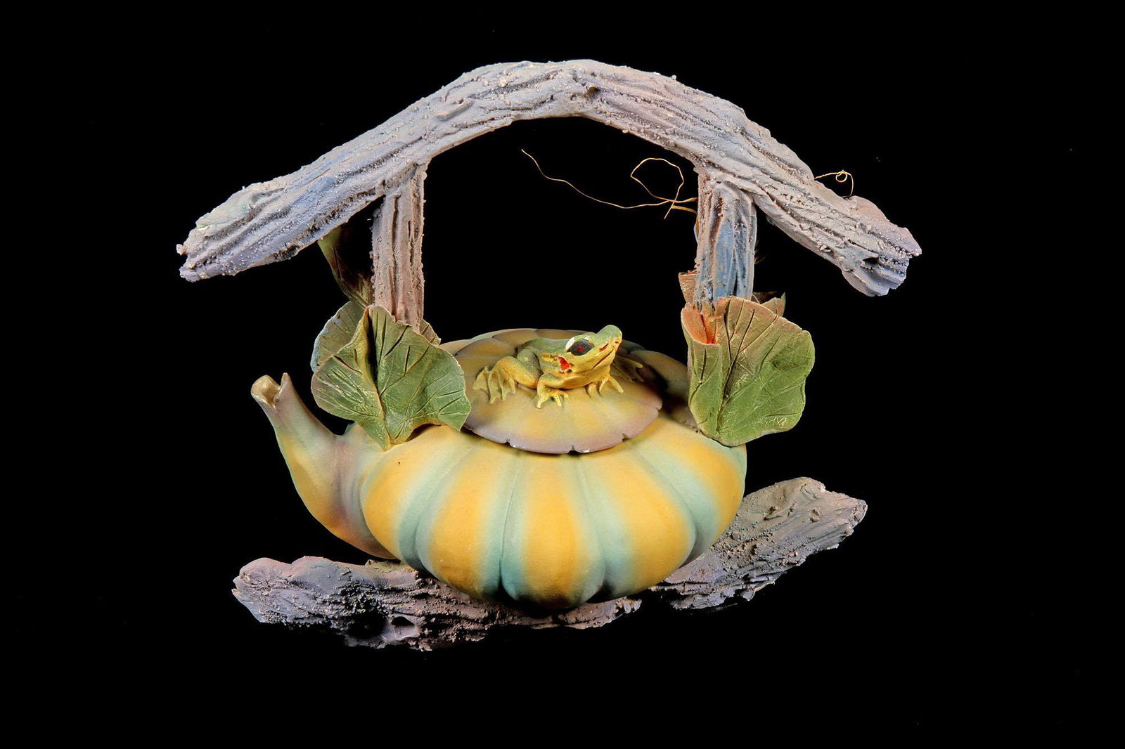 Nancy Adams Ceramic Teapot (1 of 2)