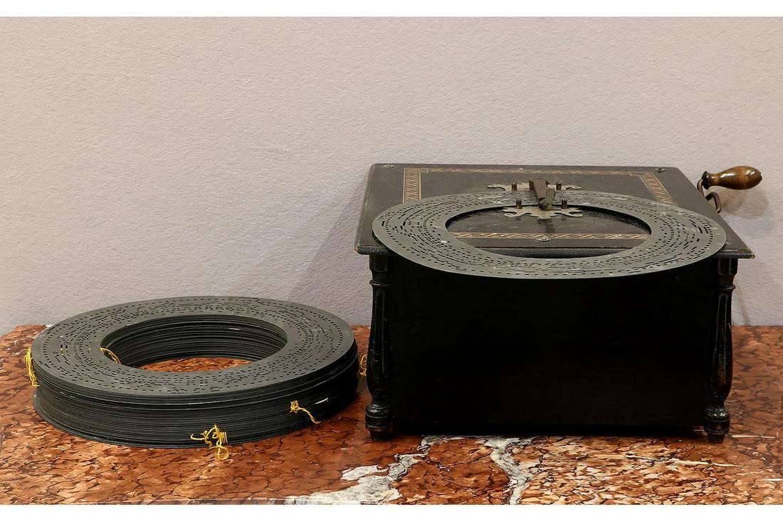 Ariosa Organette Music Box Metal Ring Player (1 of 4)