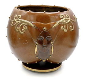 Erte Fruit of Life Bronze Bowl