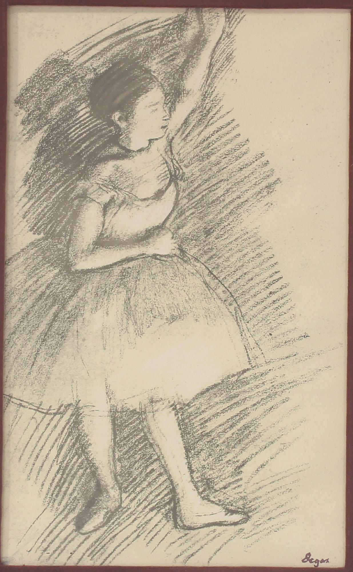 Edgar Degas (FRENCH, 1834-1917) Dancer Lithograph (1 of 4)