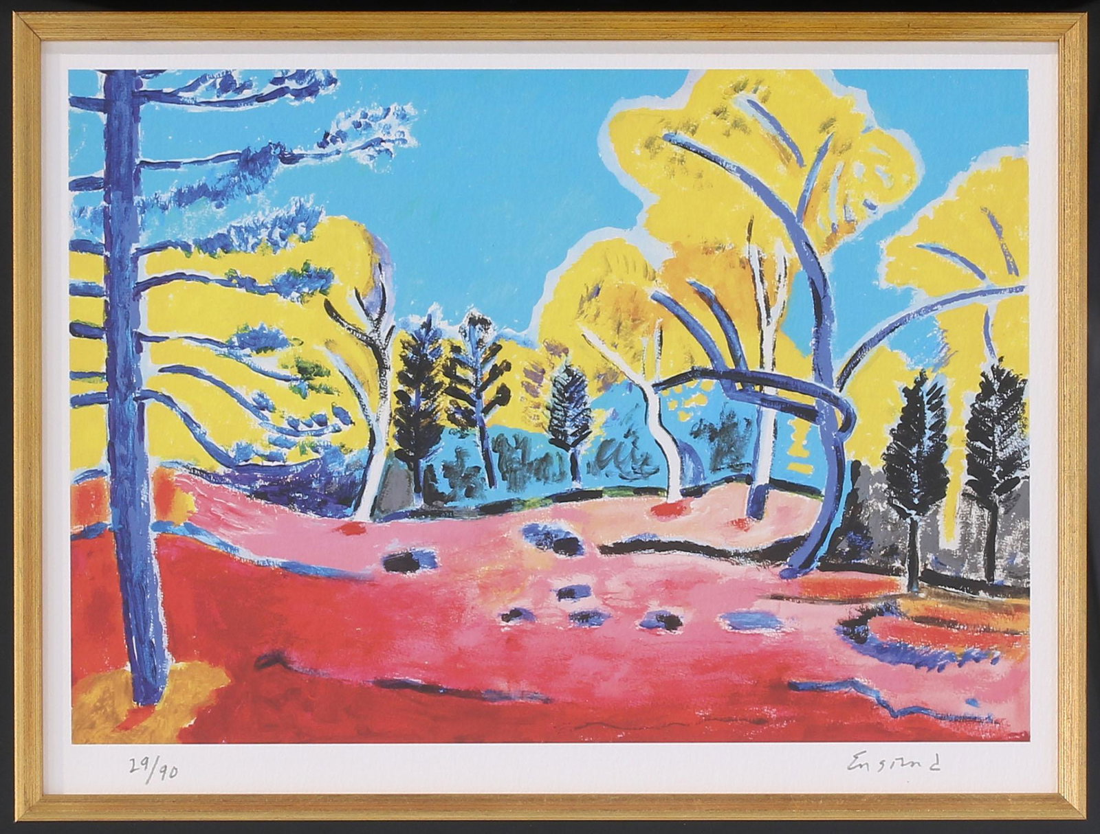 Wayne Ensrud (American, b. 1934) Dance of the Trees (1 of 5)