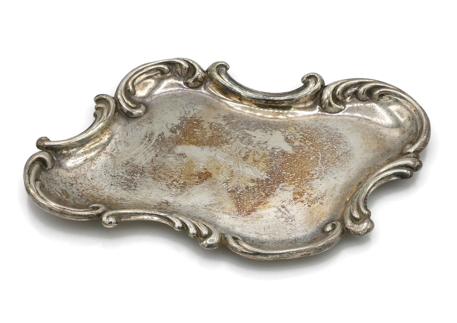 Small Sterling Silver Tray (1 of 4)
