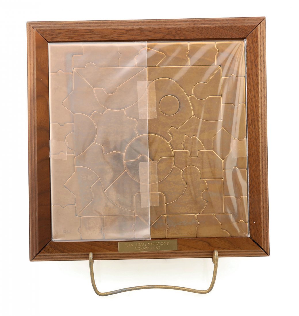 Richard Hunt (b. 1935) Landscape Variations 1990 (1 of 4)