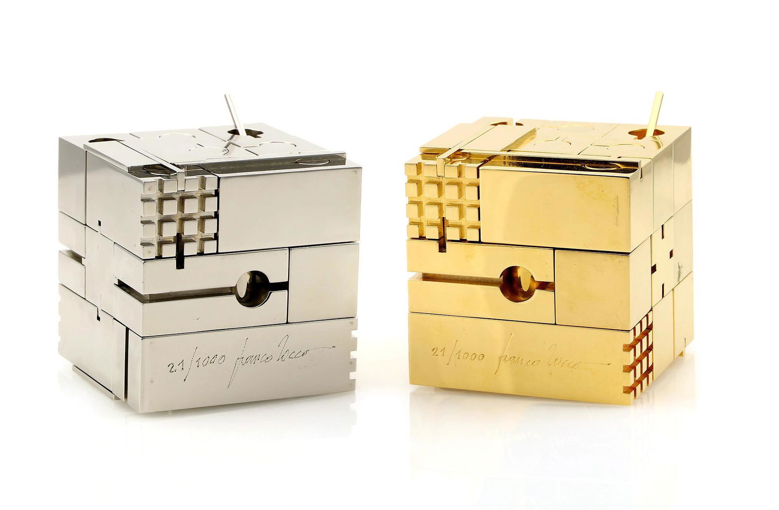 Scaccomatto Chess Set by Franco Rocco w/ Glass Board (1 of 3)