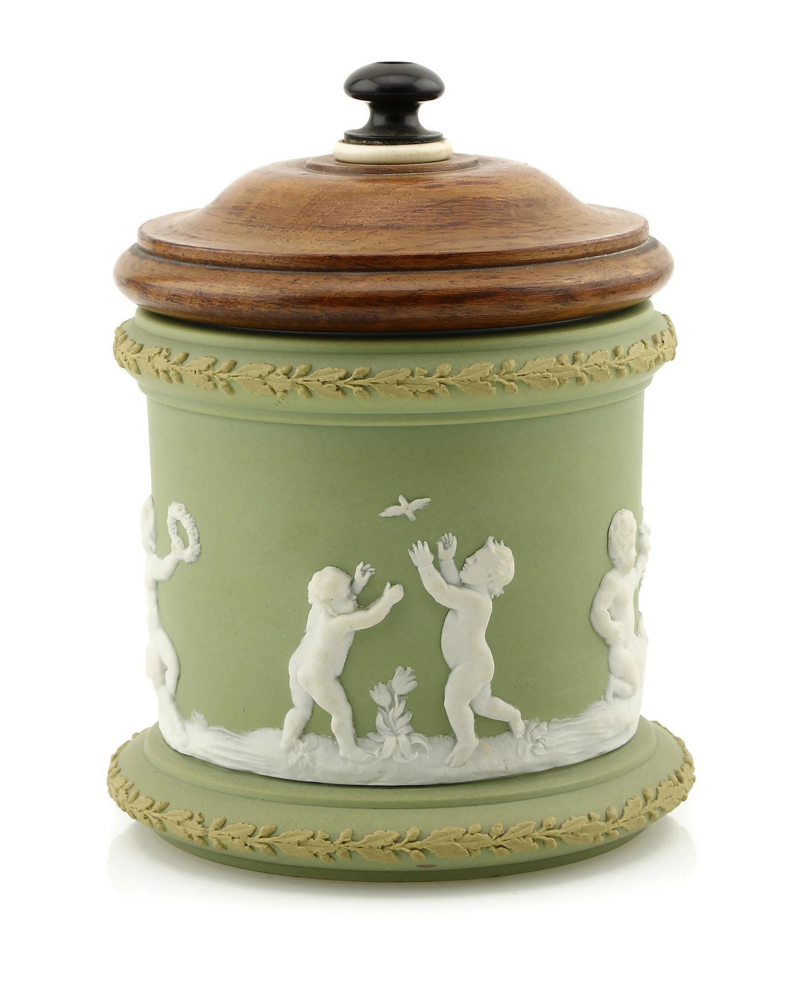 Wedgewood Covered Jar w/ Lady Diana Beauclerk Lid (1 of 4)