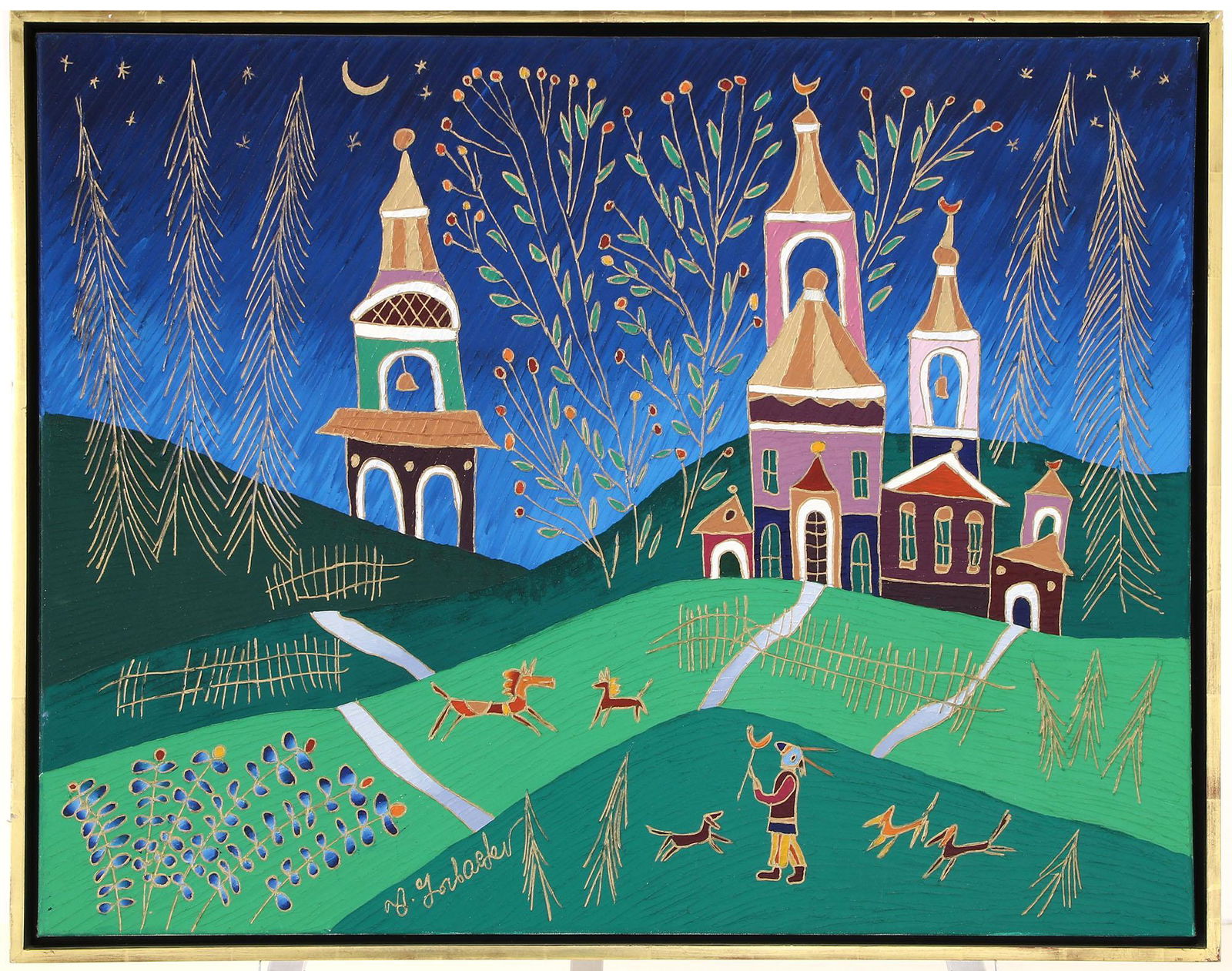 Yuri Gorbachev (RUSSIAN, 1948) Oil on Canvas (1 of 3)