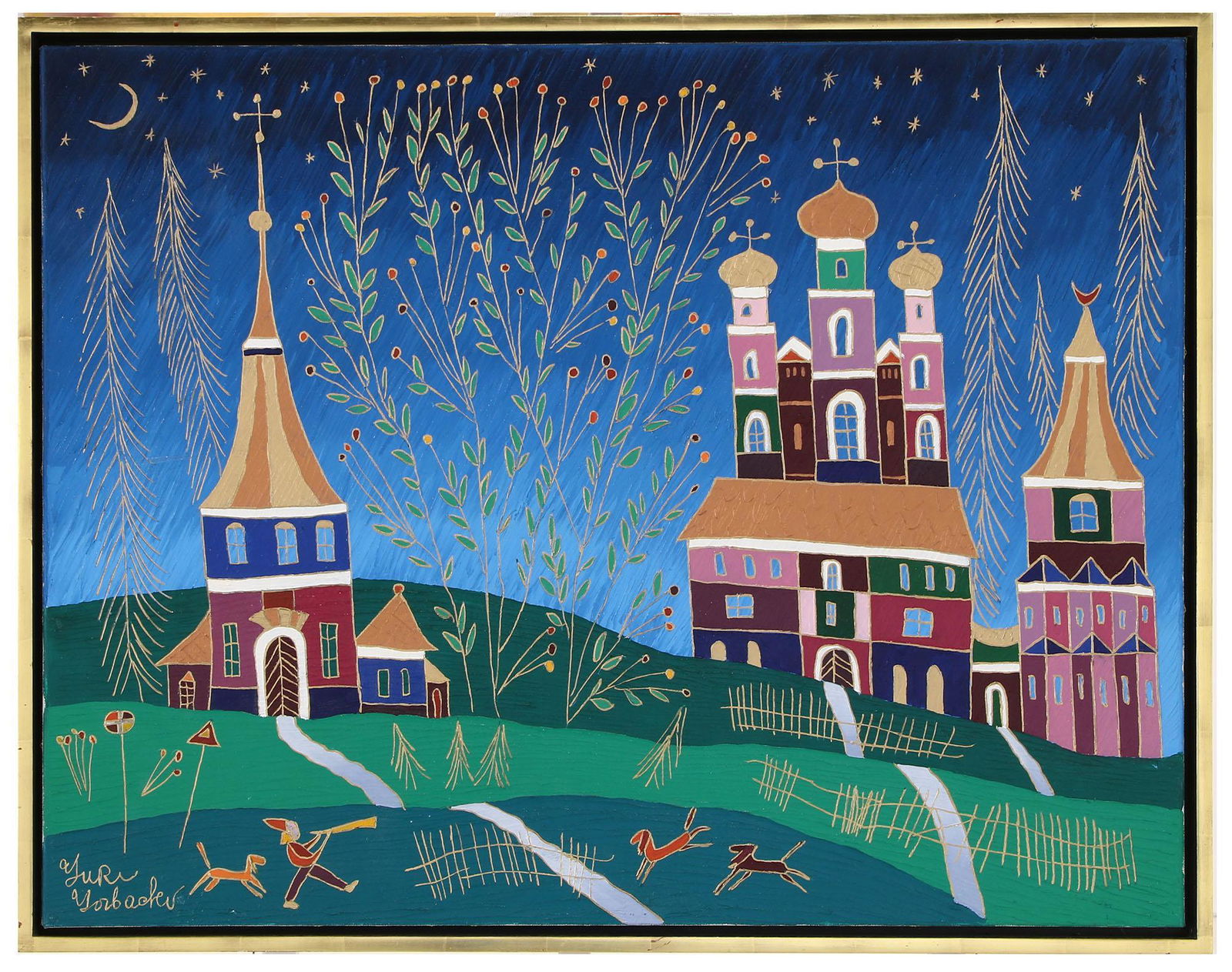 Yuri Gorbachev (RUSSIAN, 1948) Oil on Canvas (1 of 3)