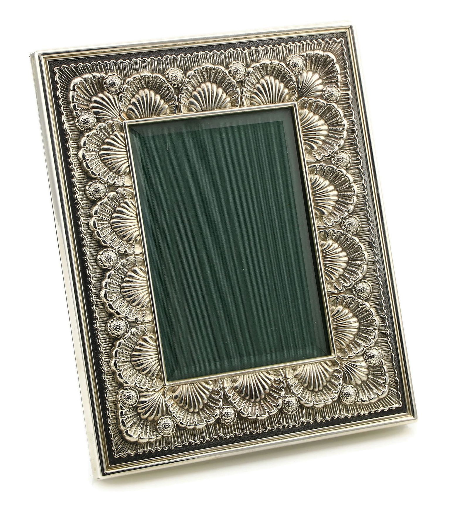 Buccellati Sterling Silver Shell Motif Picture Frame (1 of 3)