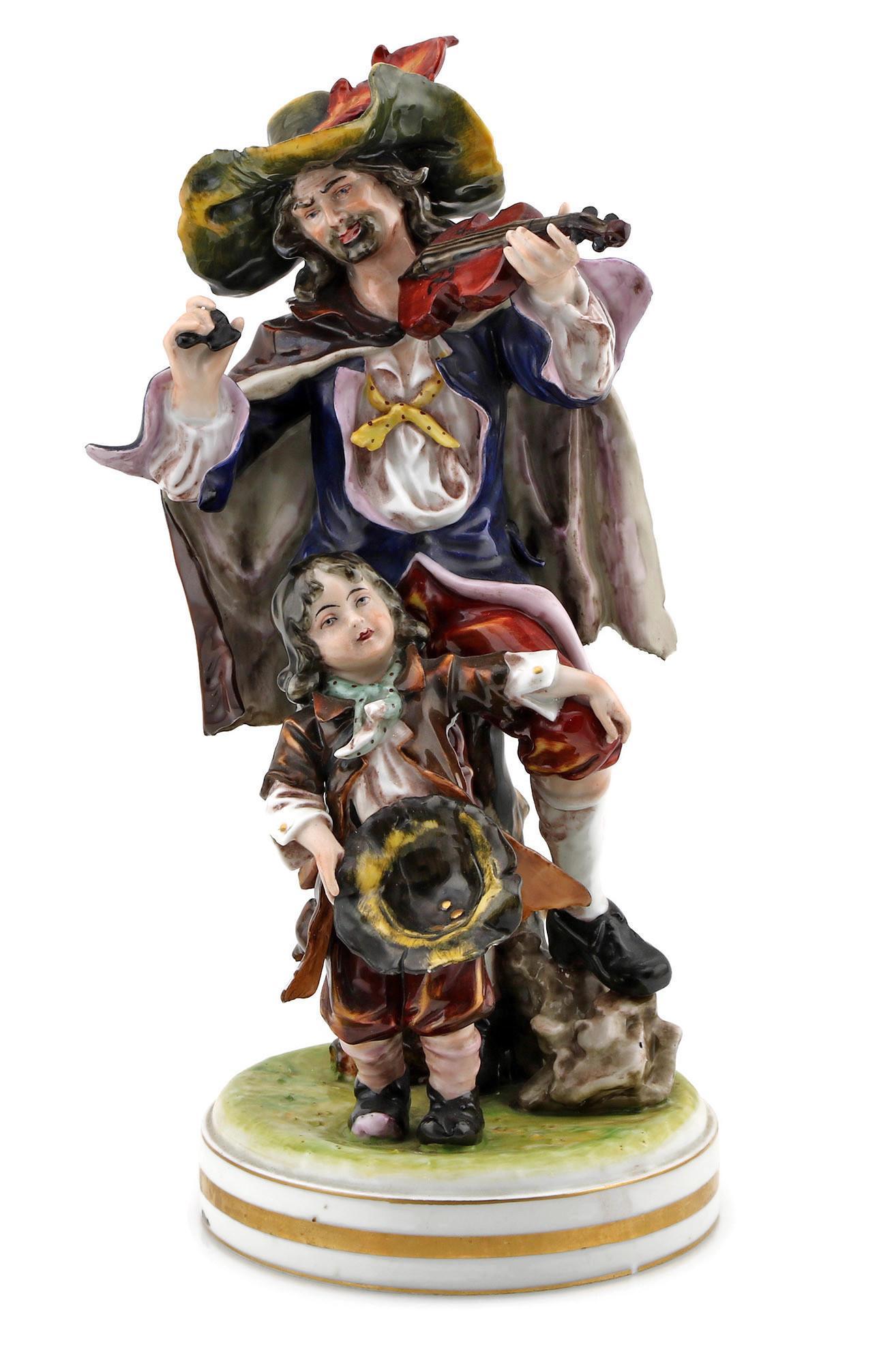 Capodimonte Porcelain Figural Group (1 of 5)