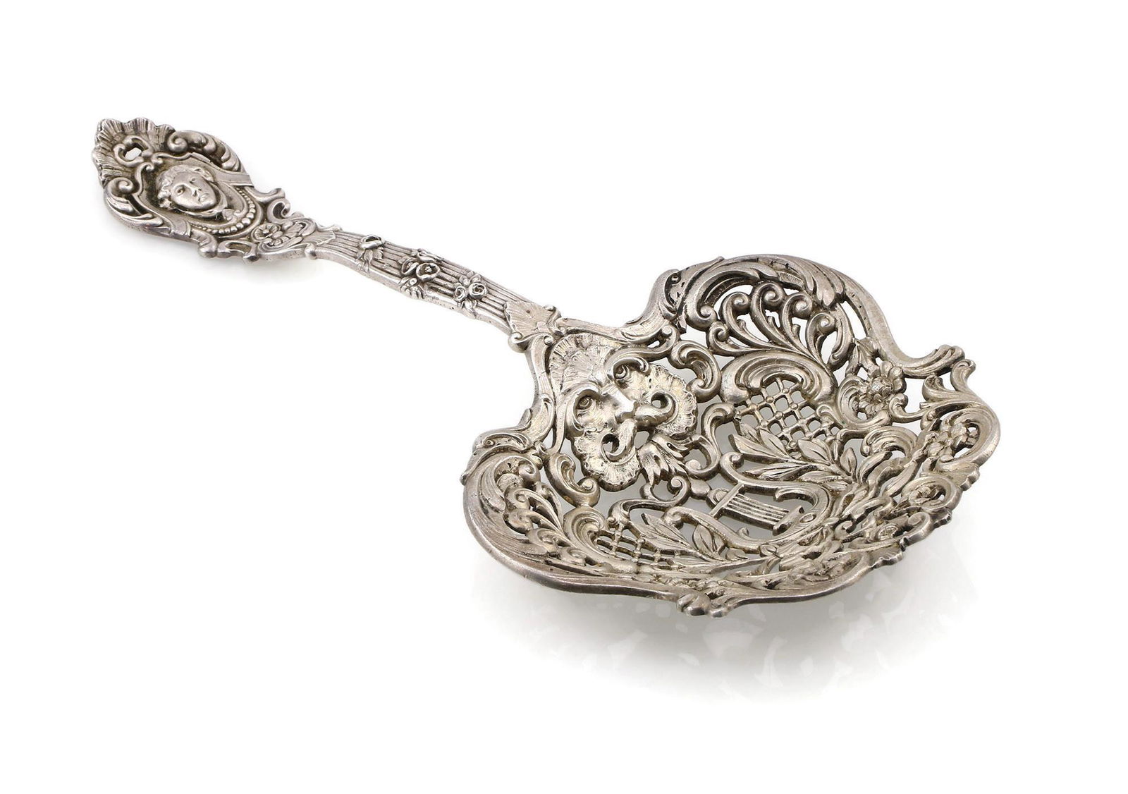 Unique Sterling Silver Serving Piece (1 of 3)