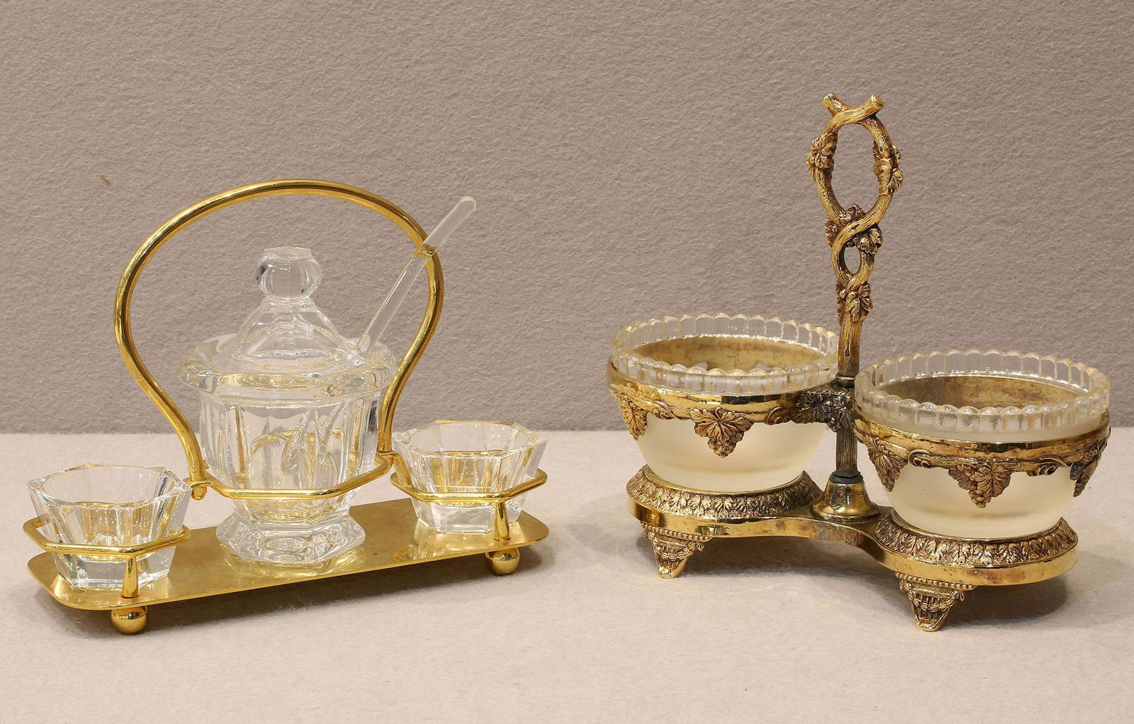 Baccarat Harcourt Missouri Jam Jar Set & Centerpiece (1 of 5)