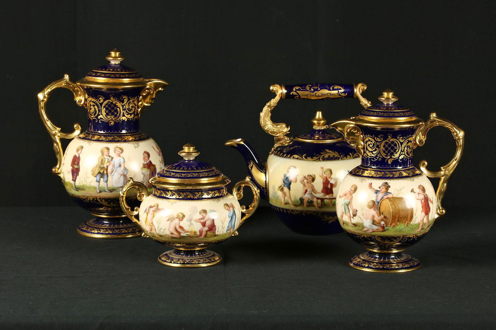 4 Piece Royal Vienna Tea & Coffee Set (1 of 10)